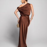 Long Off Shoulder Dress