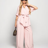 Twinset Ti.Amo 100% Linho Camisa/Blazer Bolsos + Calça
