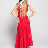 Twinset Ti.Amo Top Barra Com Folhos + Saia Transparente