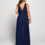 Jumpsuit Queen Size Abertura Frontal