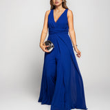 Jumpsuit Queen Size Abertura Frontal