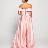Vestido Longo Glamour Queensize Cruzado