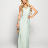 Vestido Glamour Longo Abertural Lateral