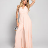 Jumpsuit Queen Size Abertura Frontal