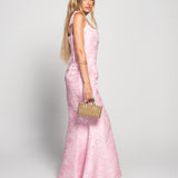 Vestido Longo Glamour Jacquard Core Sereia
