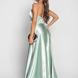 Vestido Longo Pormenor Subtil