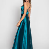 Vestido Longo Pormenor Subtil