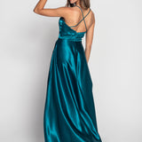 Vestido Longo Pormenor Subtil