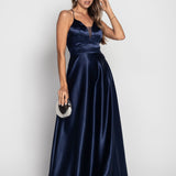 Vestido Longo Pormenor Subtil