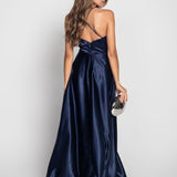 Vestido Longo Pormenor Subtil