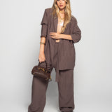 Twinset Ti.Amo 100% Linho Blazer Cruzado + Calça