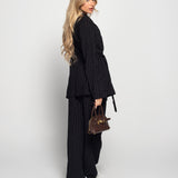 Twinset Ti.Amo 100% Linho Blazer Cruzado + Calça