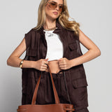 Colete Ti.Amo Luxury Com Vários Bolsos
