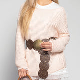 Pull perforé Ti.Amo