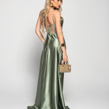 Robe transparente à décolleté drapé de la collection Corsettry de Glamour
