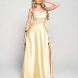 Robe transparente à décolleté drapé de la collection Corsettry de Glamour