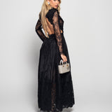 Vestido Ti.Amo Longo Glamour Estampado Histórico