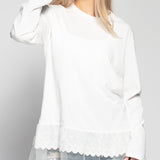 Ti.Amo Sweater with Hem
