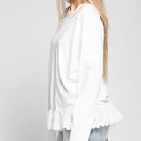 Ti.Amo Sweater with Hem