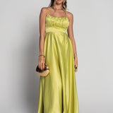 Glamour Dress with Draped Cup and Side Opening
