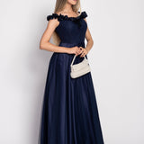 Glamour Guipure Effect Dress