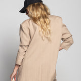 Blazer Lumina Oversize Em Tencel