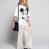 Twinset Ti.Amo Guipura Perfurado