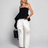 Calça Ti.Amo De Ganga Ragos Guipura