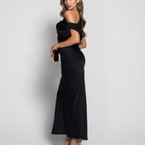 Long Off Shoulder Dress