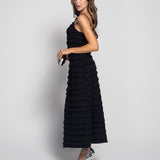 Long Dress with Frills