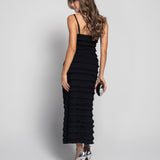 Long Dress with Frills