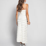 Long Dress with Frills
