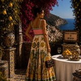Vestido Ti.Amo Ilustrações Estampadas