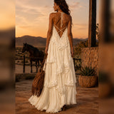 Vestido Ti.Amo Efeito Ondas De Guipura