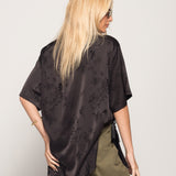T-Shirt Ti.Amo Jacquard Com Bordados