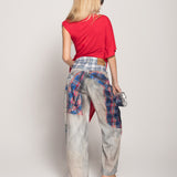 Calça Ti.Amo De Ganga Estampado Vintage Mood