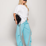 Calça Ti.Amo De Felpa Três Listras