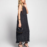 Vestido Ti.Amo Estampado Floral Faixas Guipura