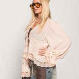 Blusa Ti.Amo Detalhes Guipura