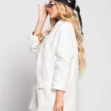 Blazer Ti.Amo 100% Linho Cruzado