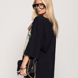 T-Shirt Ti.Amo Oversize Estampado Motivos S.Valentim