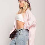 Camisa Ti.Amo Oversize Assimétrica