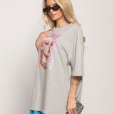 T-Shirt Ti.Amo Girlie & Brilhos 3D