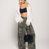 Calça Ti.Amo De Ganga Camuflagem & Strass
