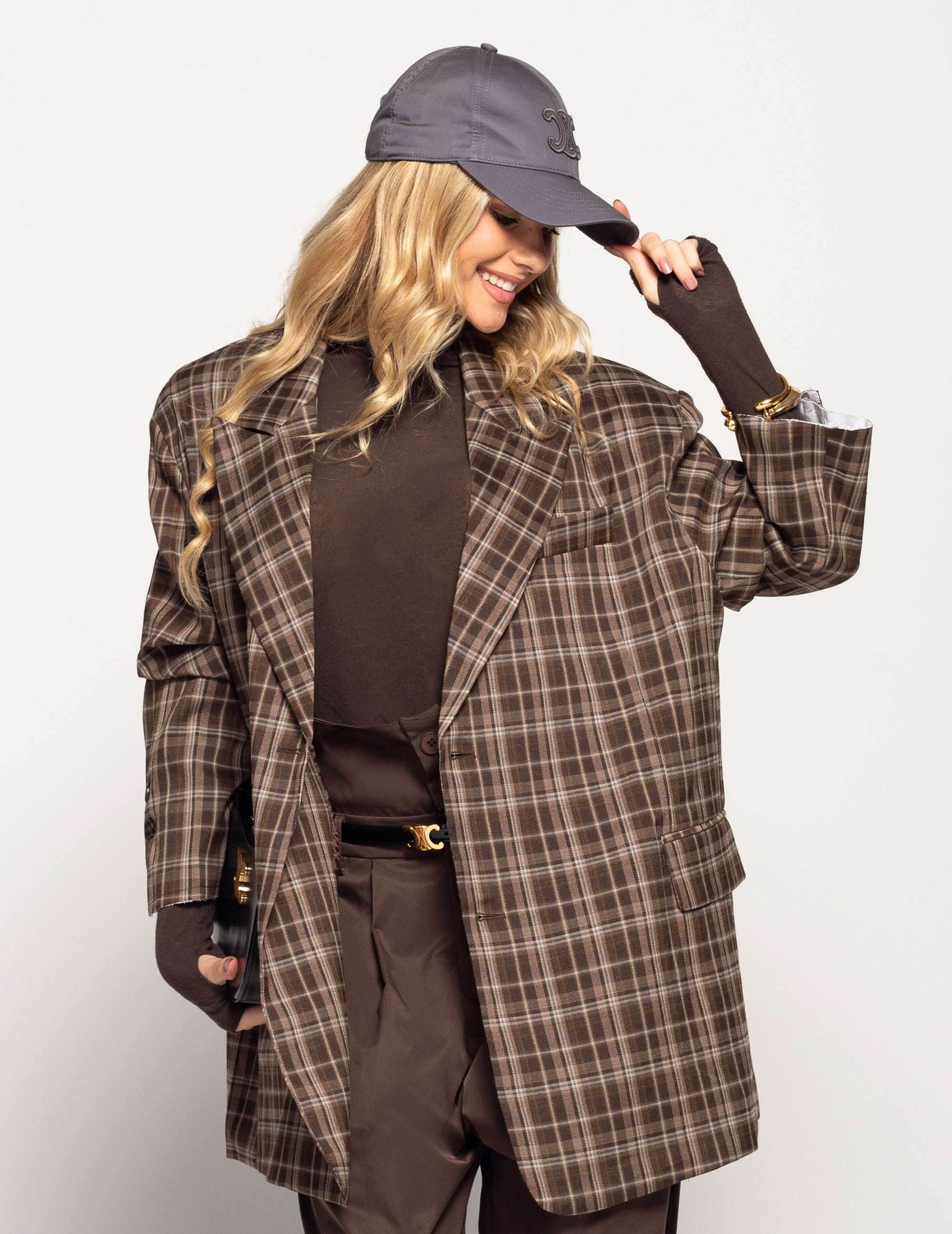 Blazer Ti.Amo Cruzado Xadrez