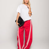 Calça Ti.Amo De Felpa Três Listras