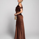 Long Off Shoulder Dress