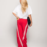 Calça Ti.Amo De Felpa Três Listras