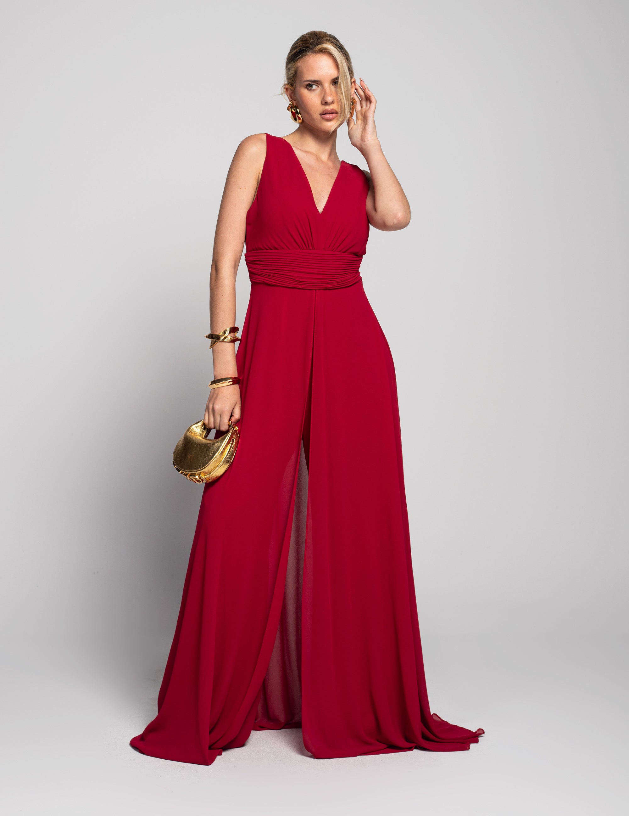 Queen Size Front Opening Jumpsuit