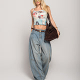 Calça Ti.Amo De Ganga Baloon Efeito Desgaste